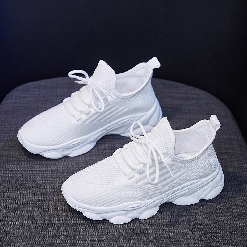 Women's super fire breathable platform casual sports shoes women's spring new shoes