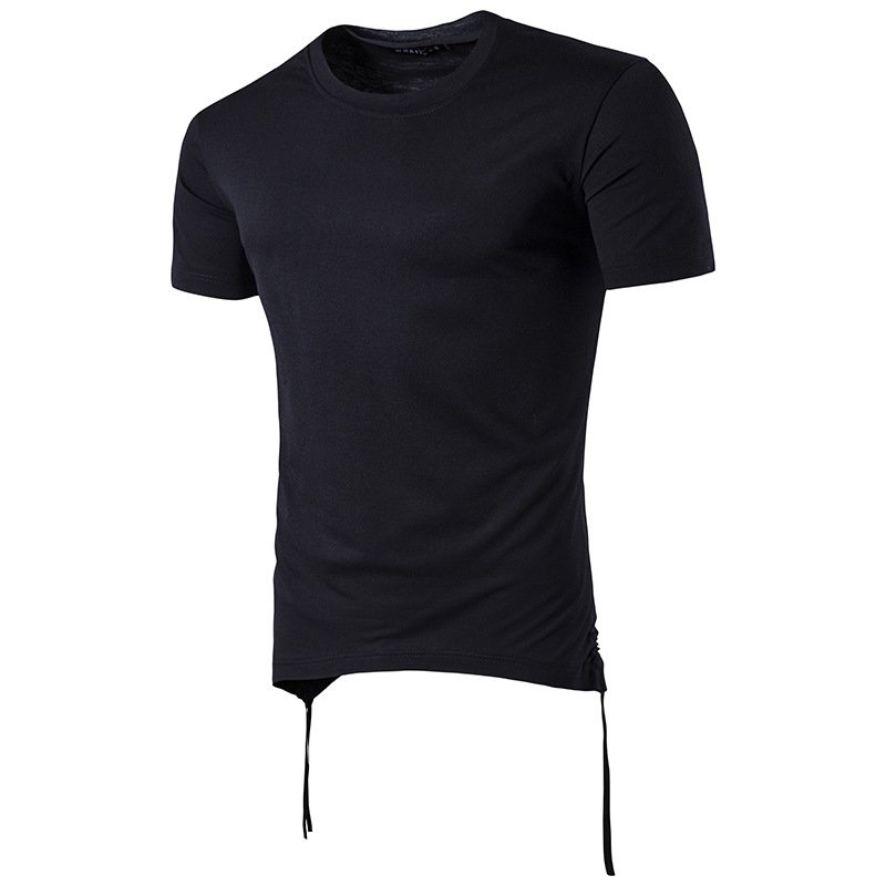 summer men's new foreign trade source men's round neck short sleeve casual slim T-shirt